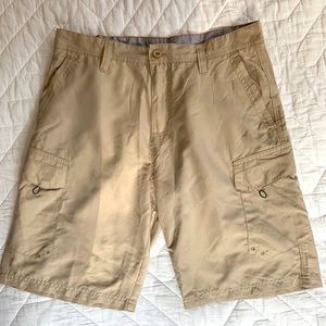 Burnside Hybrid Khaki Shorts